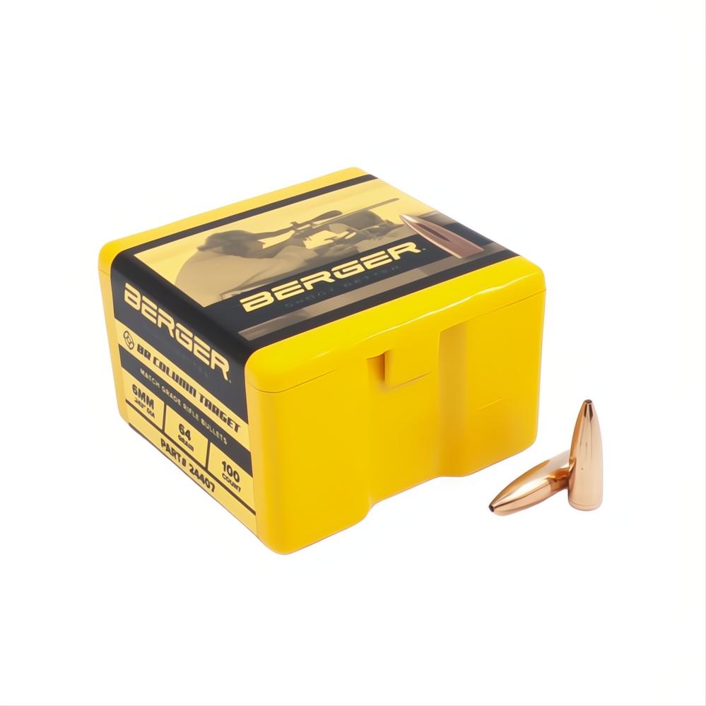 Berger 6mm BR Column Target Projectiles