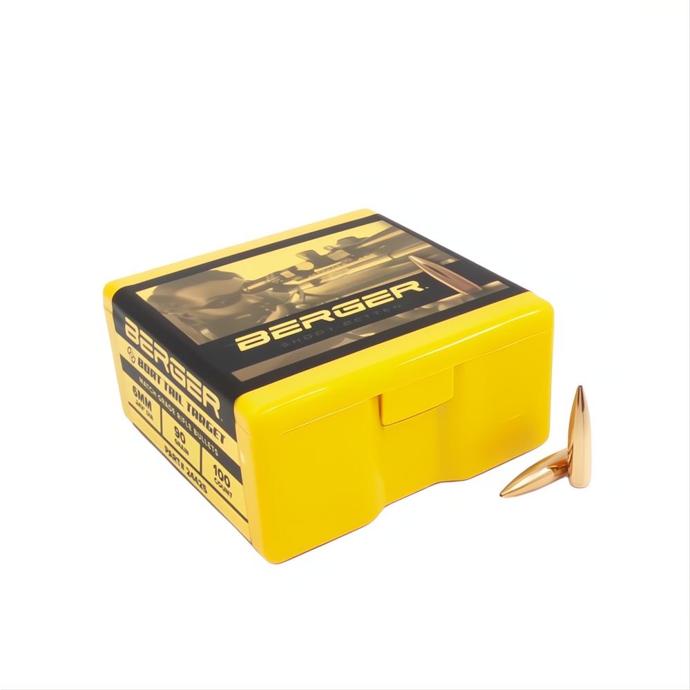 Berger 6mm BT Target 90gr Projectiles