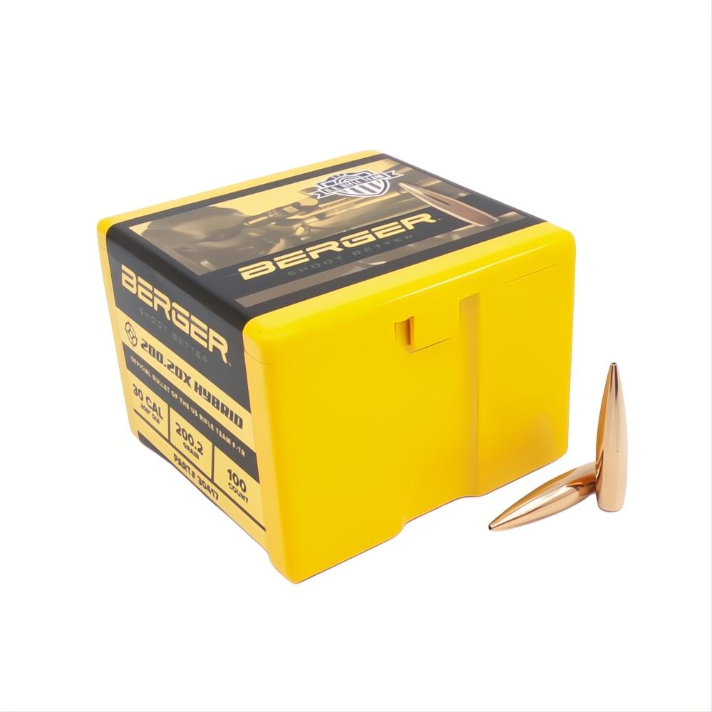 Berger 6mm Creedmoor Hybrid Target 105gr Projectiles