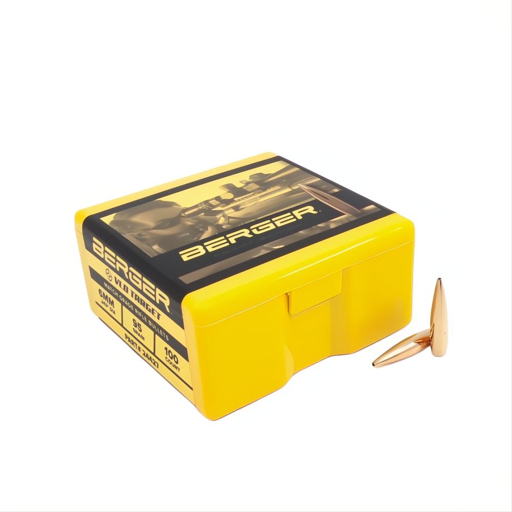 Berger 6mm VLD Target 95gr Projectiles