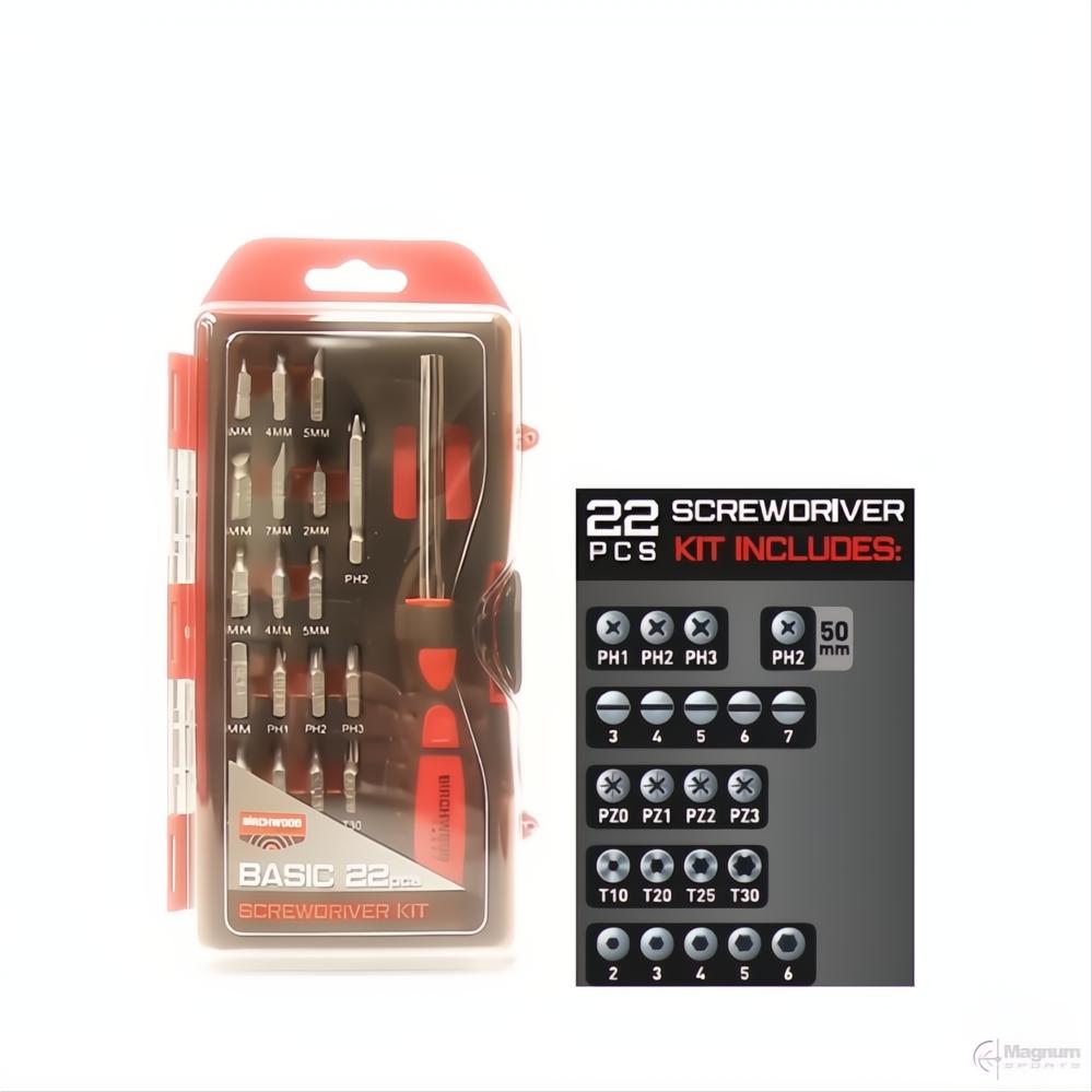 Birchwood Casey Basic Screwdriver Set 22 Piece Kit