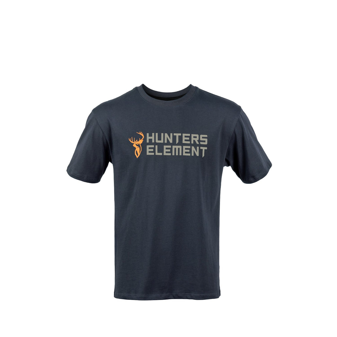 Hunters Element Block Tee Navy