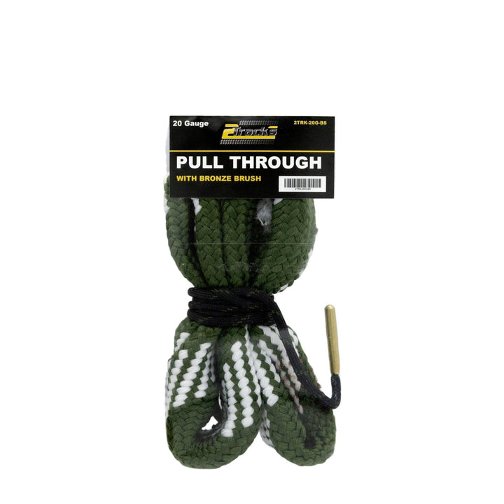 2Tracks Bore Snake With Bronze Brush