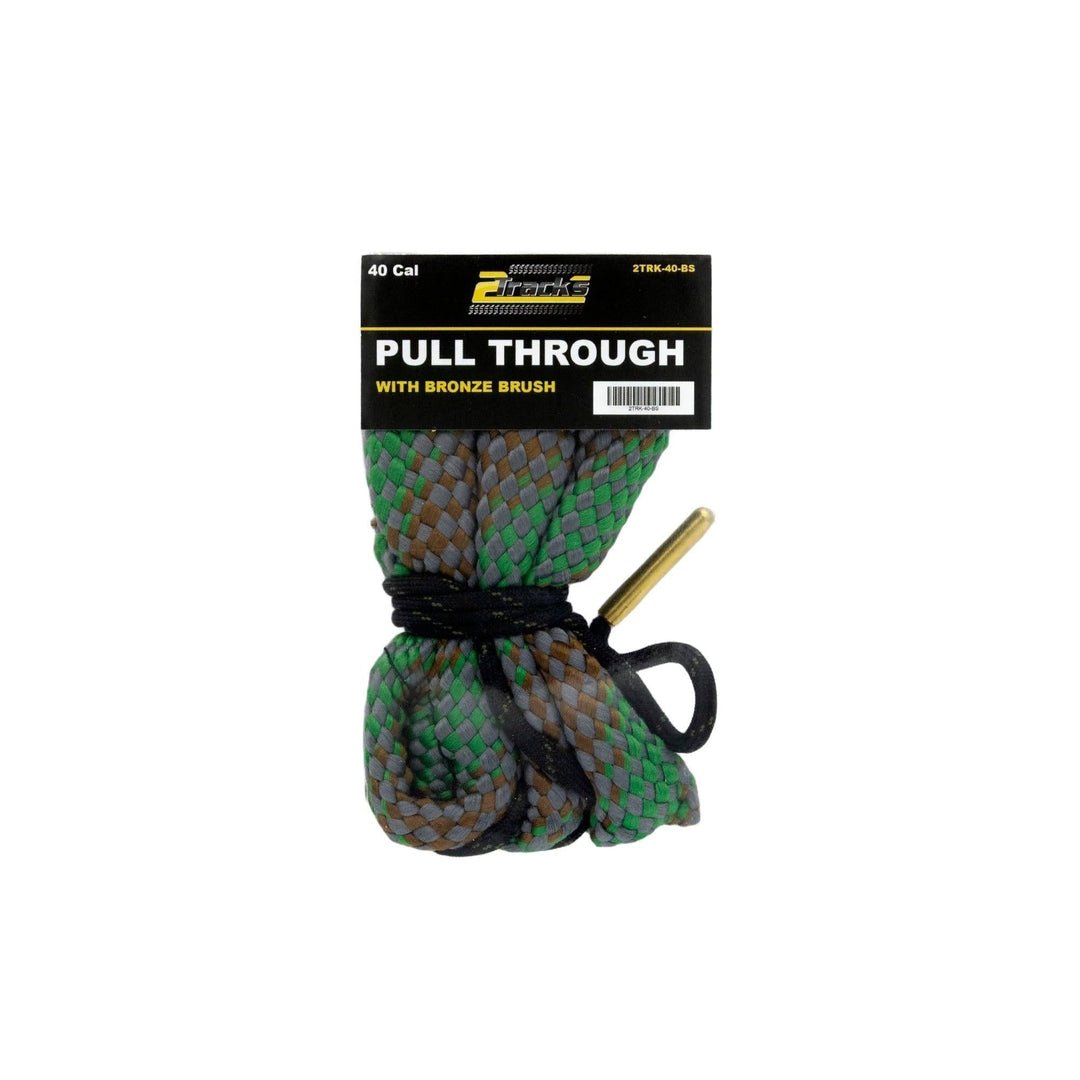 2Tracks Bore Snake With Bronze Brush