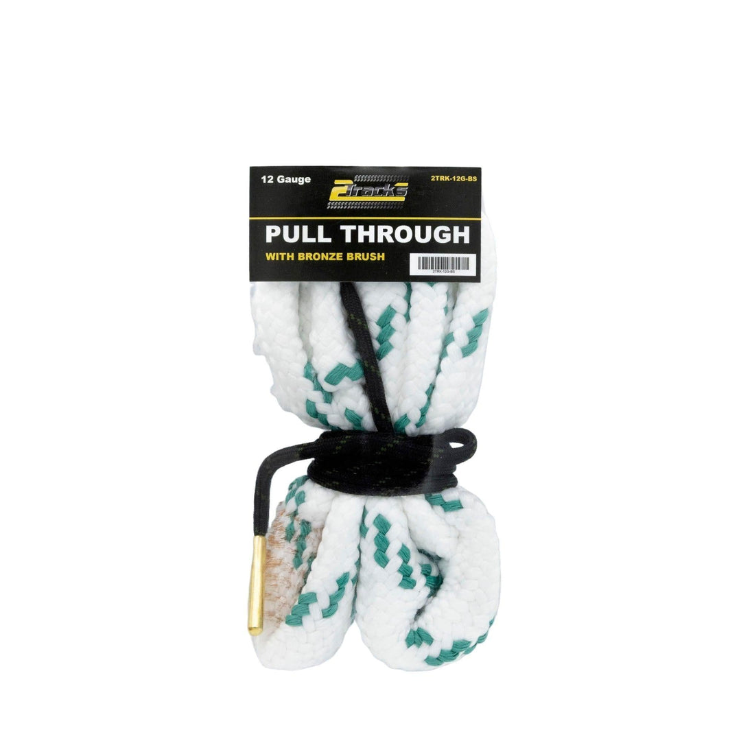 2Tracks Bore Snake With Bronze Brush