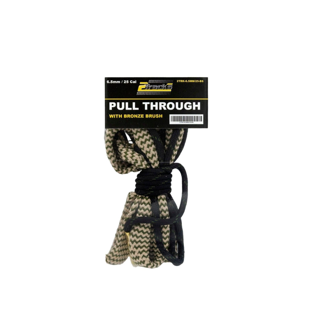2Tracks Bore Snake With Bronze Brush