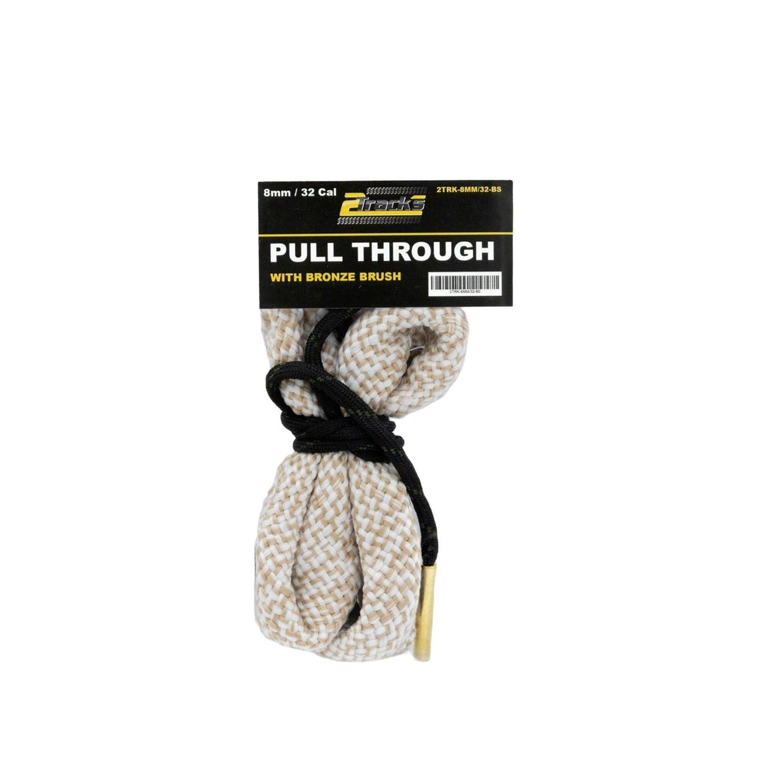 2Tracks Bore Snake With Bronze Brush