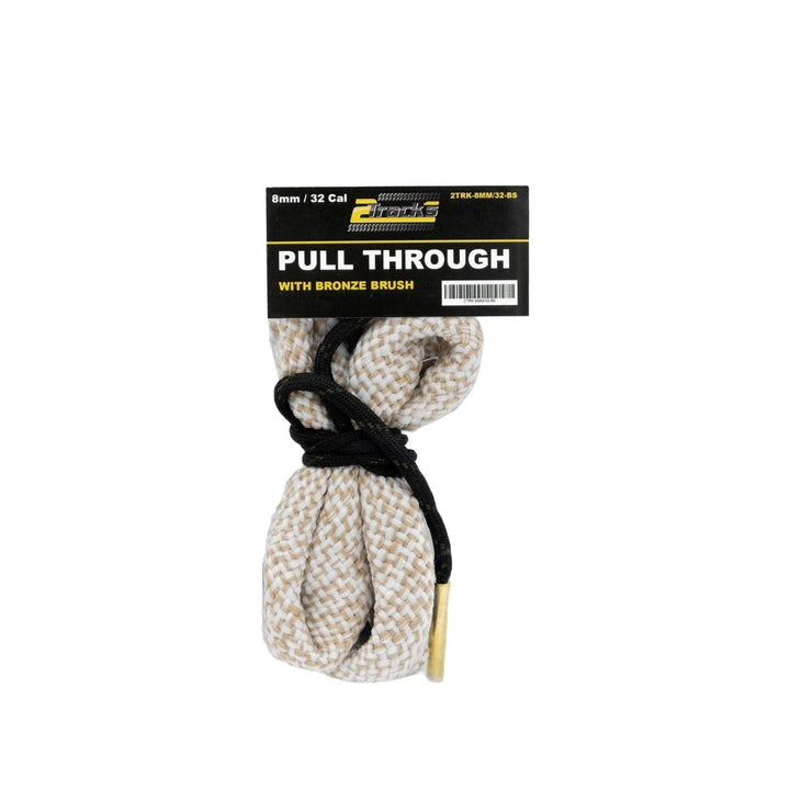 2Tracks Bore Snake With Bronze Brush