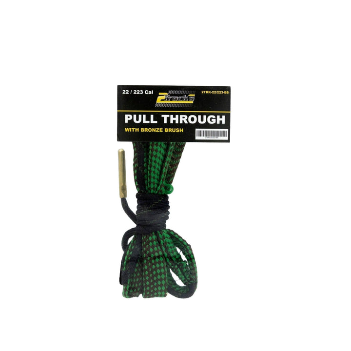 2Tracks Bore Snake With Bronze Brush