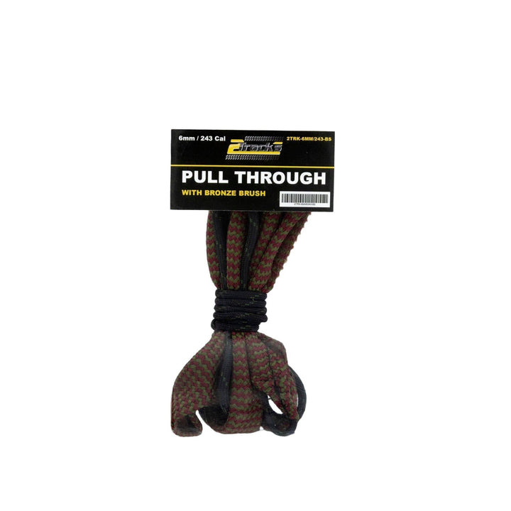 2Tracks Bore Snake With Bronze Brush