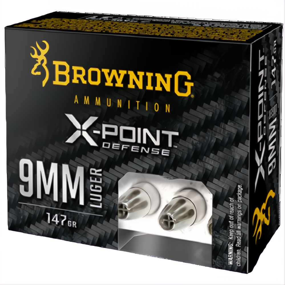 Browning X-Point Defense 9mm 147gr X-Point