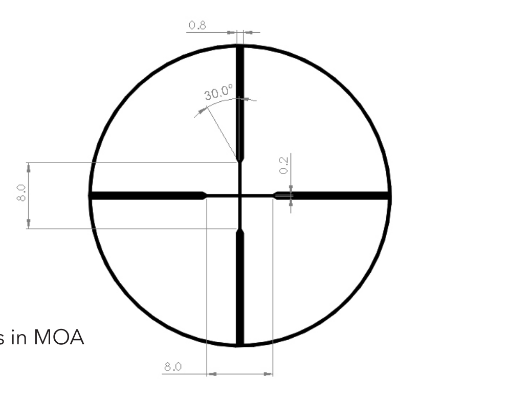 Bushnell Elite 4500 1-4X24 MULTI X reticle