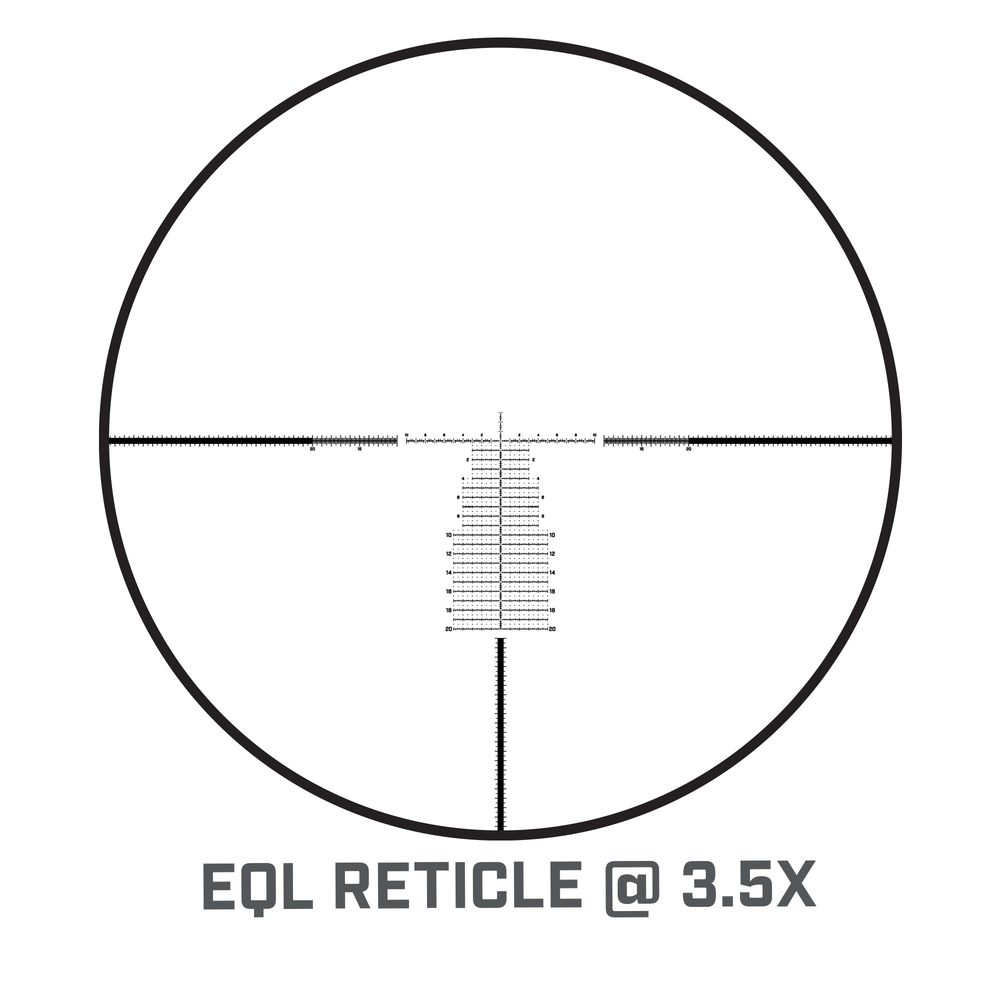 Bushnell Elite Tactical 3.5-21x50 EQL reticle
