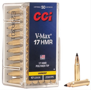 CCI 17HMR 17GR V-Max 2550FPS