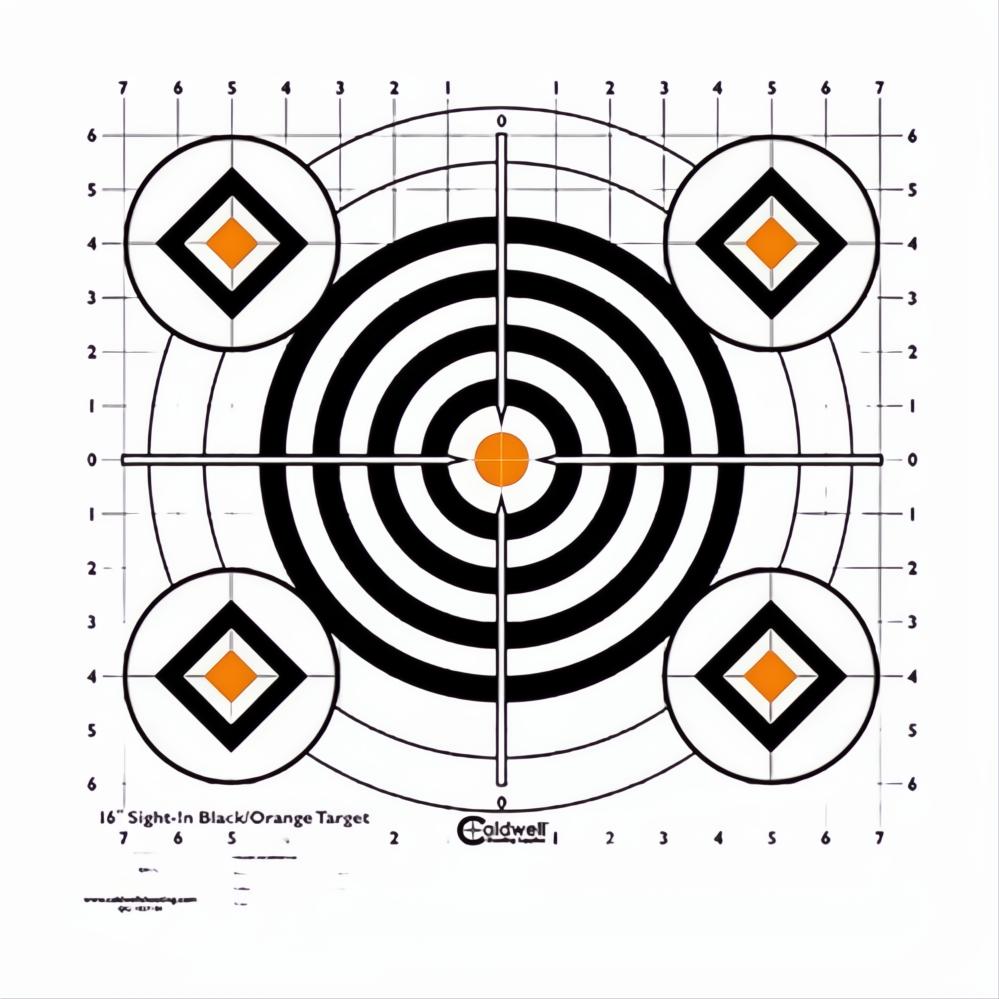 Caldwell Paper Target Bullseye