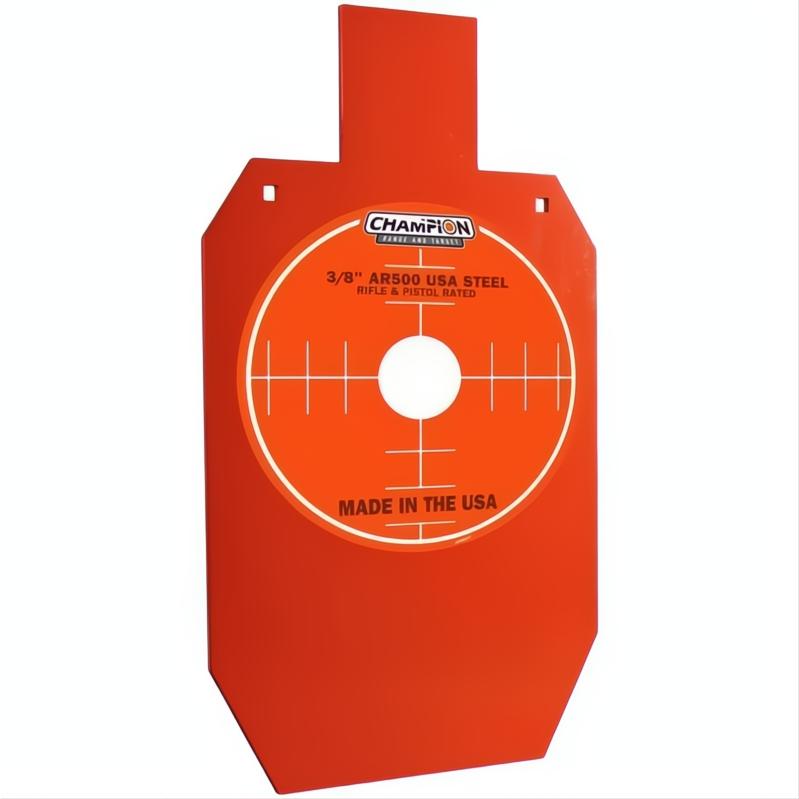 Champion Ar500 Centrefire Rifle Steel Target 3/8" Ipsc