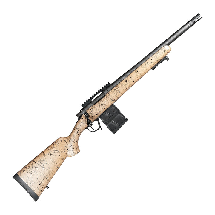 Christensen Arms Ridgeline Scout .223 Rem, black Cerakote with tan carbon fibre stock