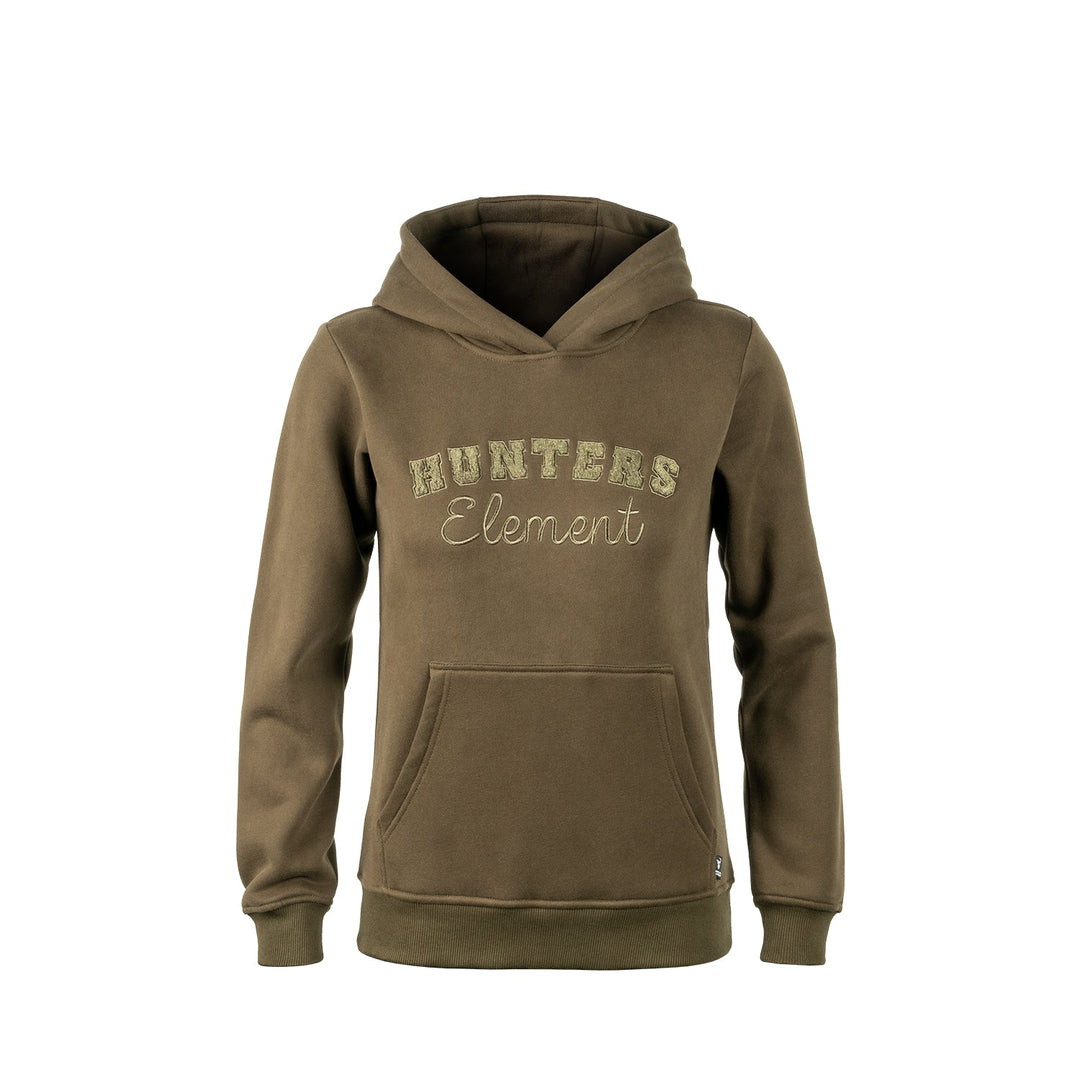 Hunters Element Collegiate Hoodie Women's Khaki