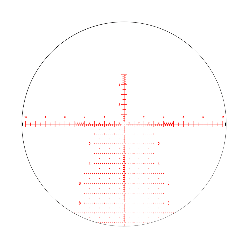 Element Optics Theos 6-36x56 FFP APR-2D MRAD reticle