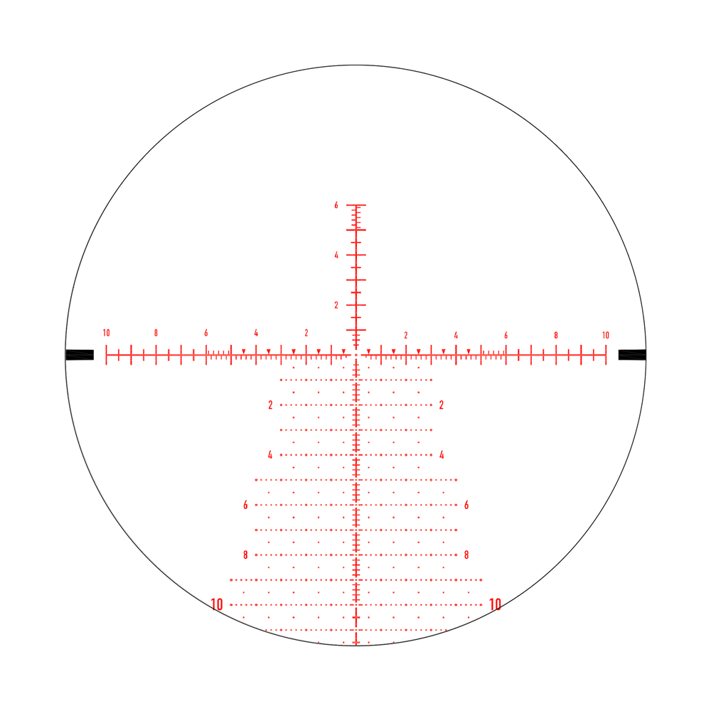 Element Optics Titan 3-18x50 FFP APR-2D MRAD reticle