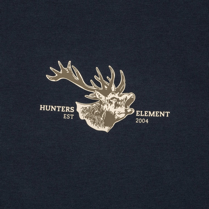 Hunters Element Element Tee Red Stag Navy