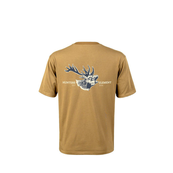 Hunters Element Element Tee Red Stag Vintage Glow