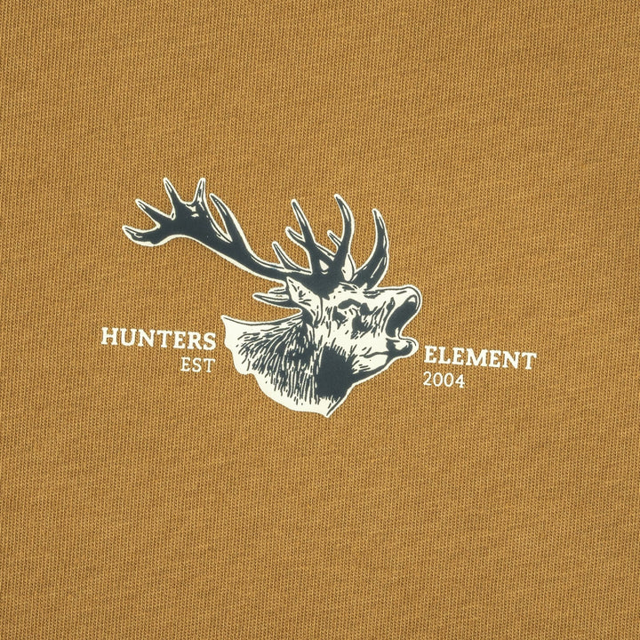 Hunters Element Element Tee Red Stag Vintage Glow