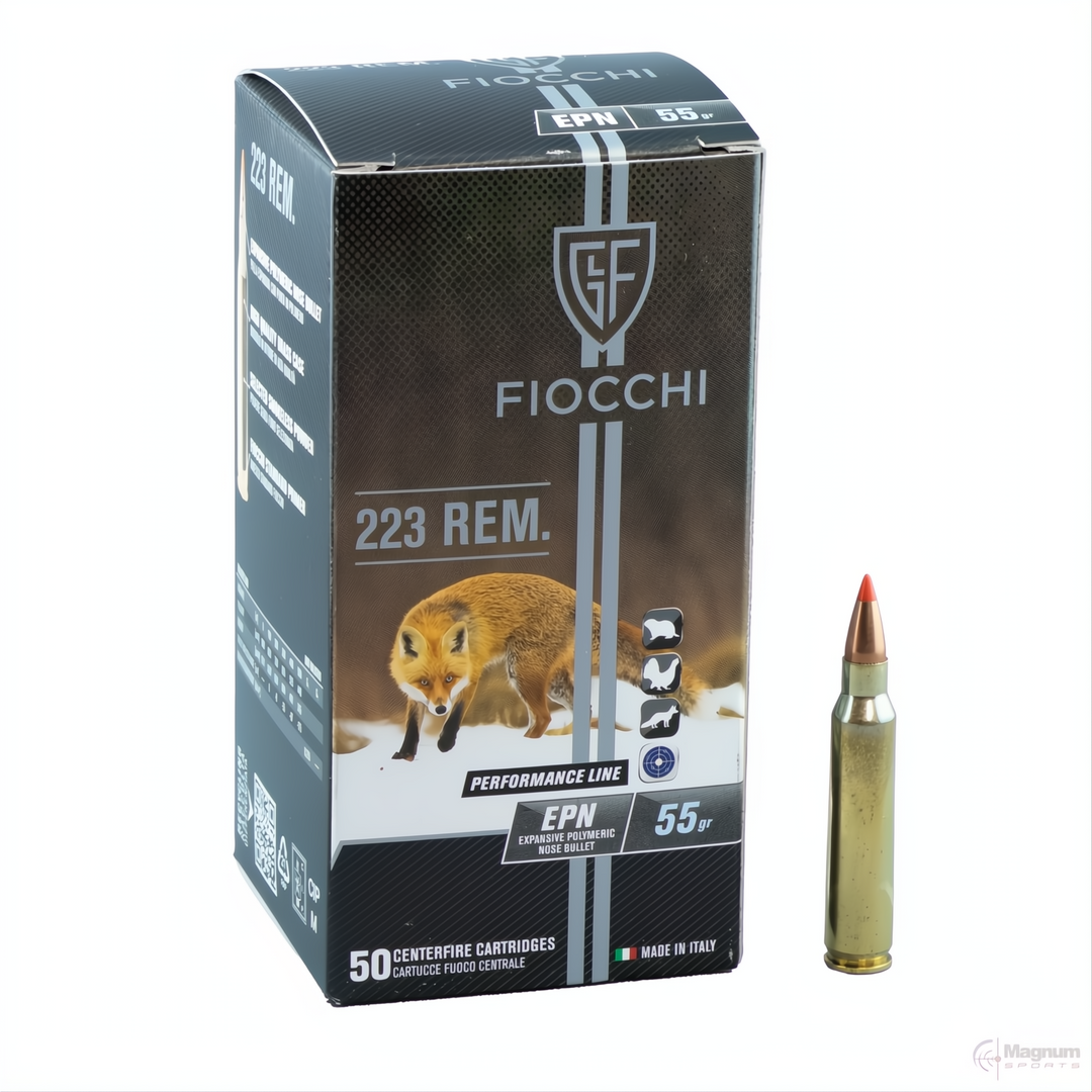 FIOCCHI 223 REM 55GR EPN - 50PK
