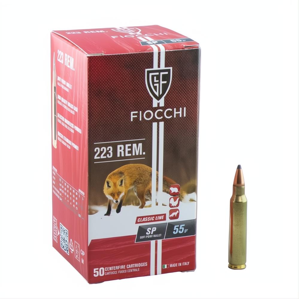 FIOCCHI 223 REM 55GR SP - 50PK