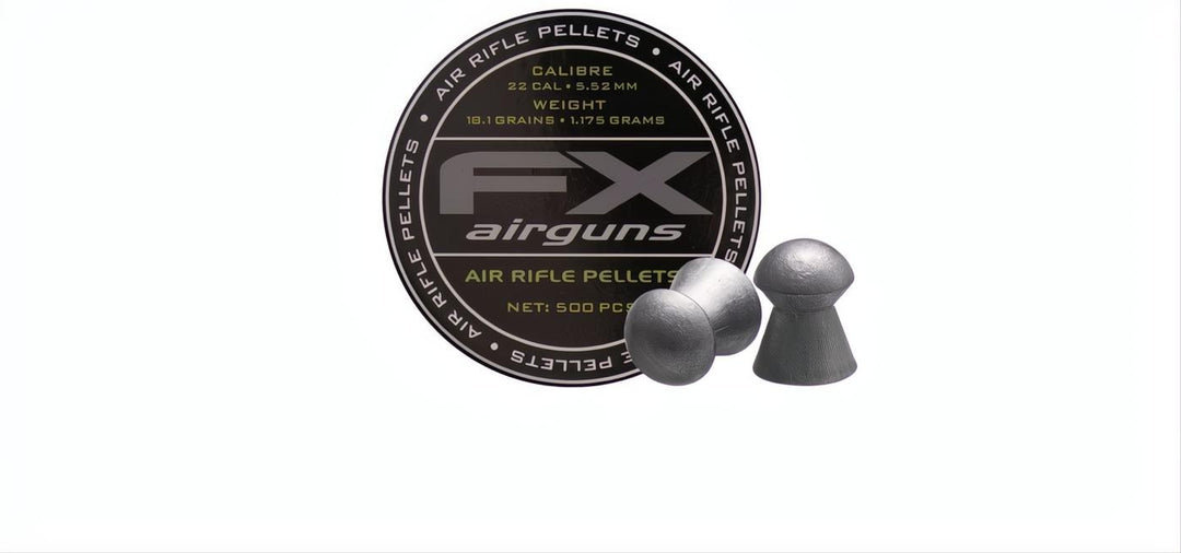 FX Premium Pellets (Diabolo JUMBO EXACT HEAVY) cal .22 / 5.52mm / 18.13gr (500 pcs)