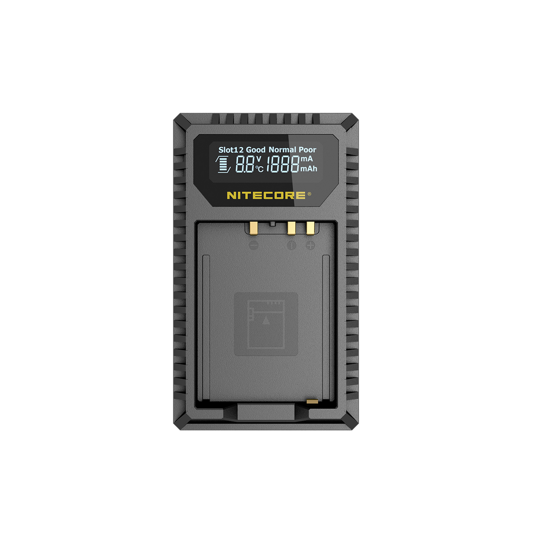 Nitecore FX1 Dual Slot USB Charger for Fujifilm NP-W126 &amp; NP-W126S Batteries