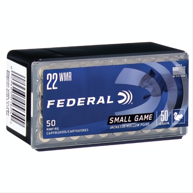 Federal 22 WMR 50gr JHP Game-Shok 1530FPS