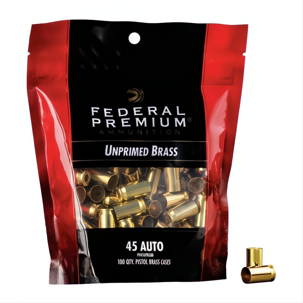 Federal Unprimed Brass Pistol