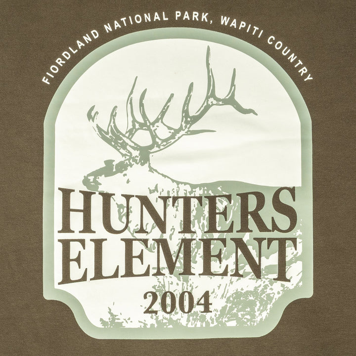 Hunters Element Fiordland Hoodie Khaki