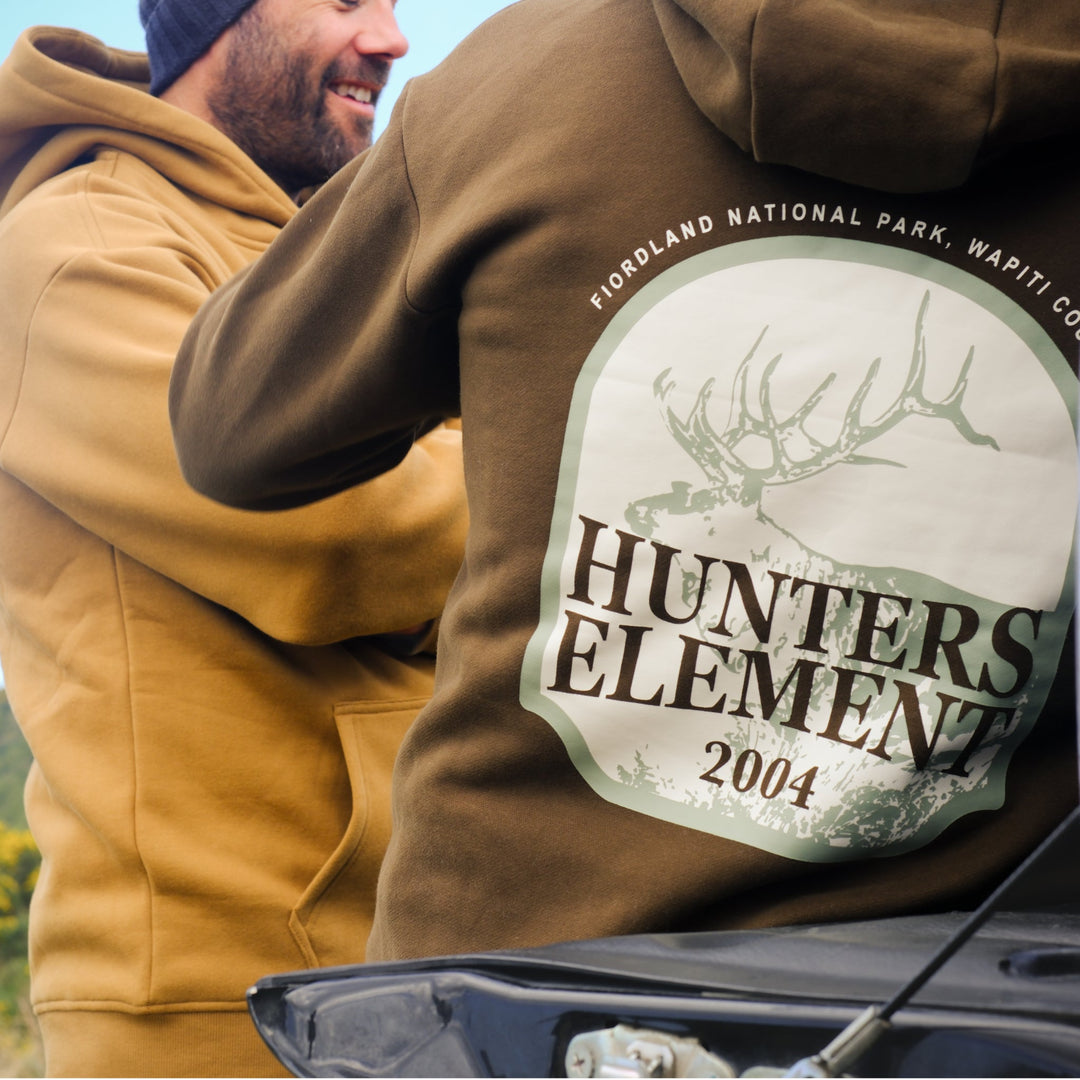 Hunters Element Fiordland Hoodie Khaki
