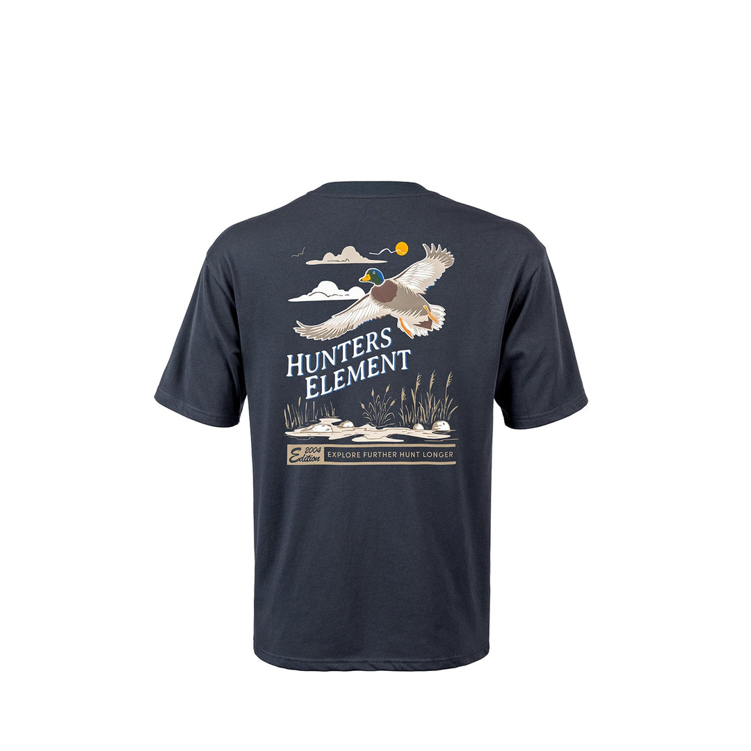 Hunters Element Flare Tee Navy