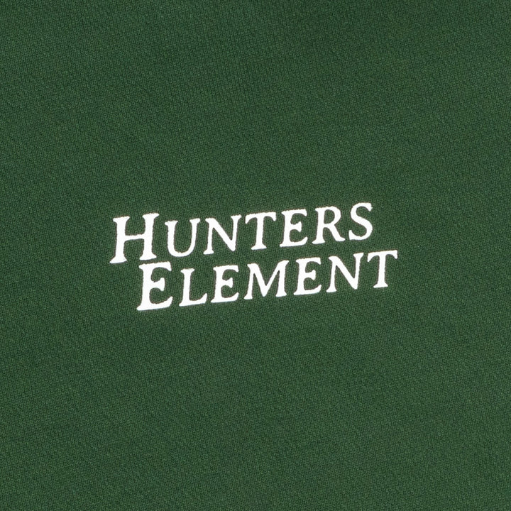 Hunters Element Flare Hoodie Kelp