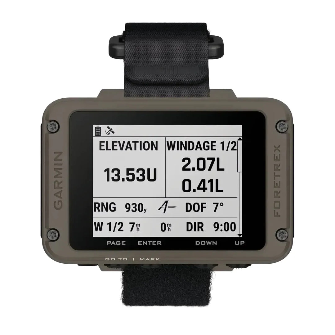 Foretrex® 901 Ballistic Edition Wrist-mounted GPS Navigator with Strap