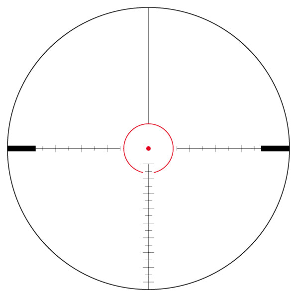 GPO Centuri Super Compact 4-16x44i FFP HSi reticle