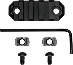 Grovtec AR foreend Picatinny Rail Adapter 2.2" 5-Slot M-Lok