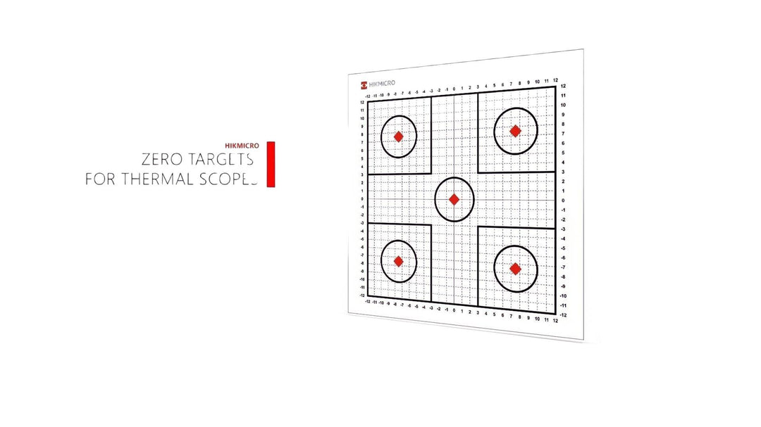 HIKMICRO Zero Targets for Thermal Scopes