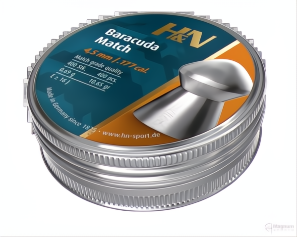 H&amp;N-BARACUDA MATCH .177 (400pk)