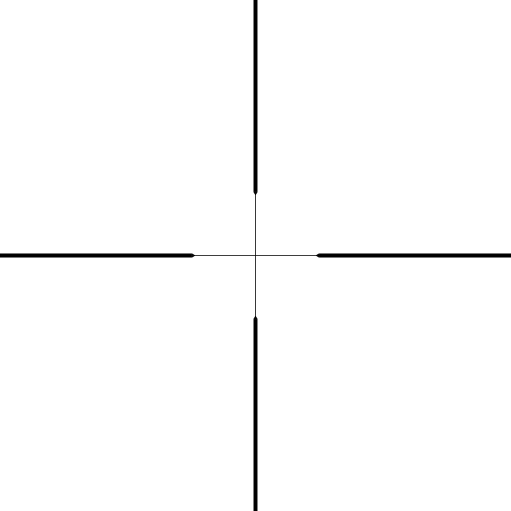 Hawke Vantage 2-7x32 30/30 Duplex reticle