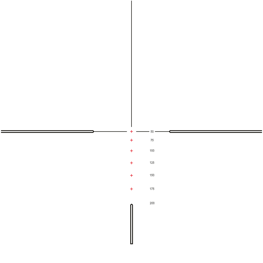 Hawke Vantage 30 WA SF IR 4-16x50 Rimfire 22 Subsonic reticle