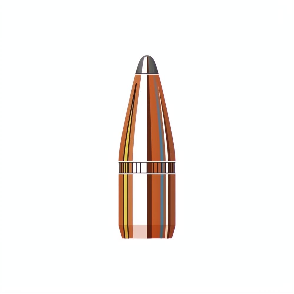 Hornady 22 Cal (.224 Diameter) SP W/C 55gr Projectiles