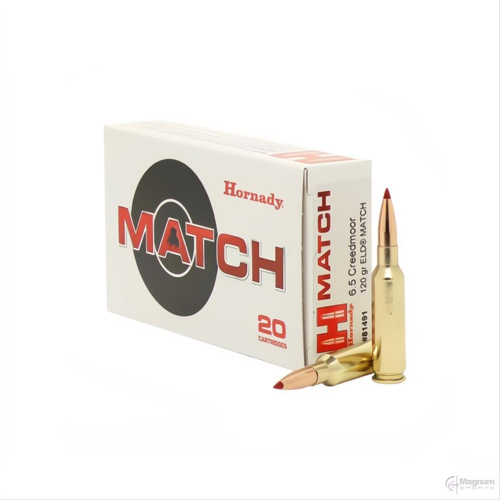 Hornady 6.5 CREEDMOOR 120GR ELD MATCH