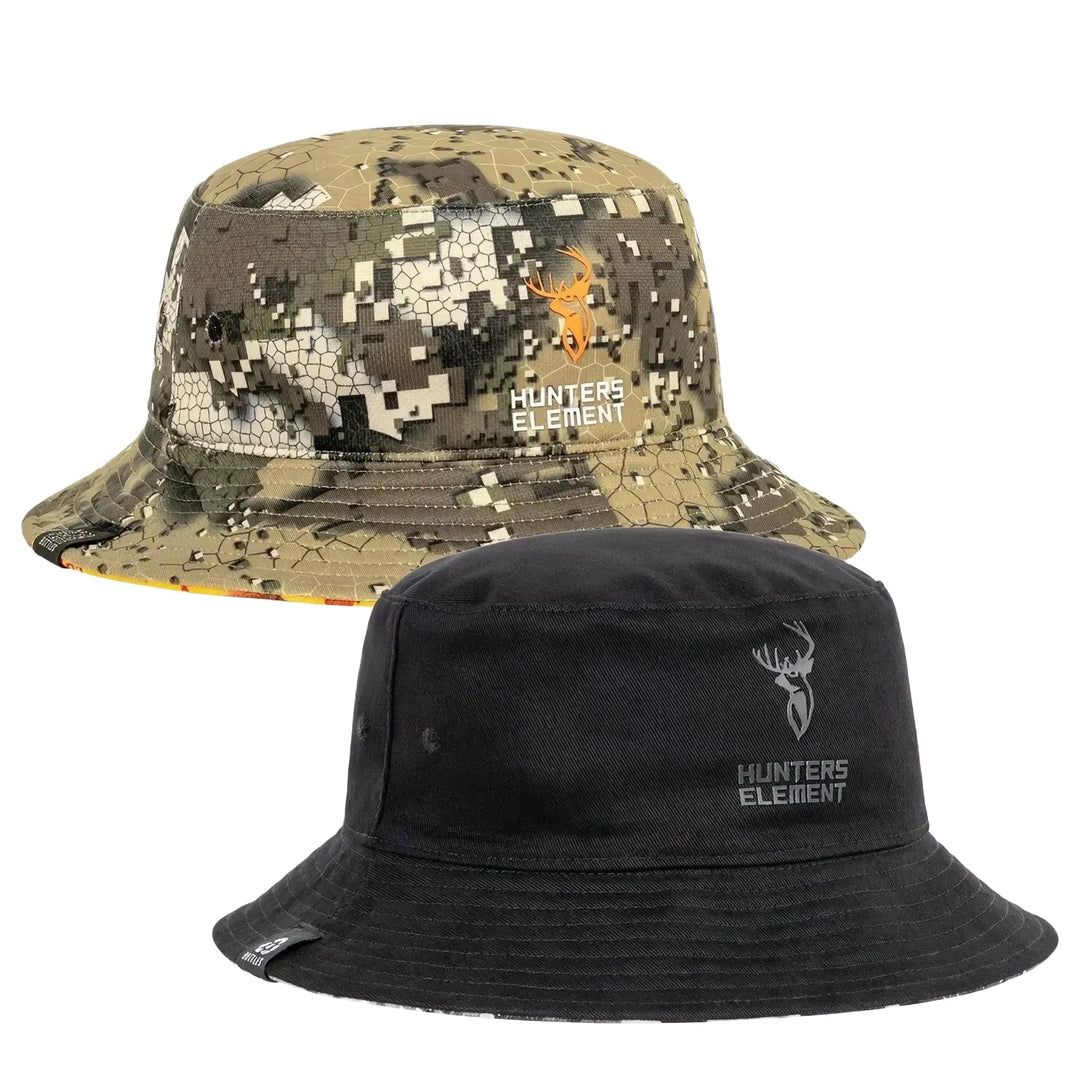 Hunters Element Shift Bucket Hat Black/Desolve