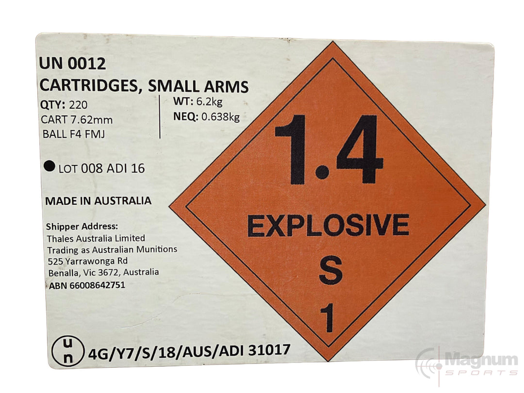 ADI .308 Winchester 7.62x51mm MILSURP 10pk - image 1