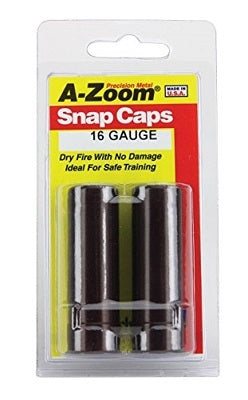 A-Zoom 16 Gauge Aluminium Snap Cap - 2 Pack
