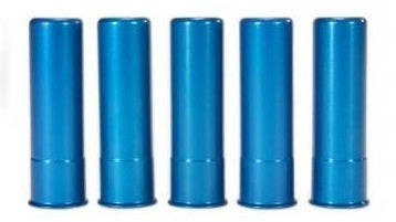 A-Zoom 20 Gauge Blue Aluminium Snap Caps - 5 pack